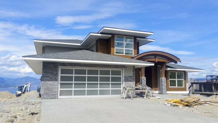 the vistas show home kettle valley progress